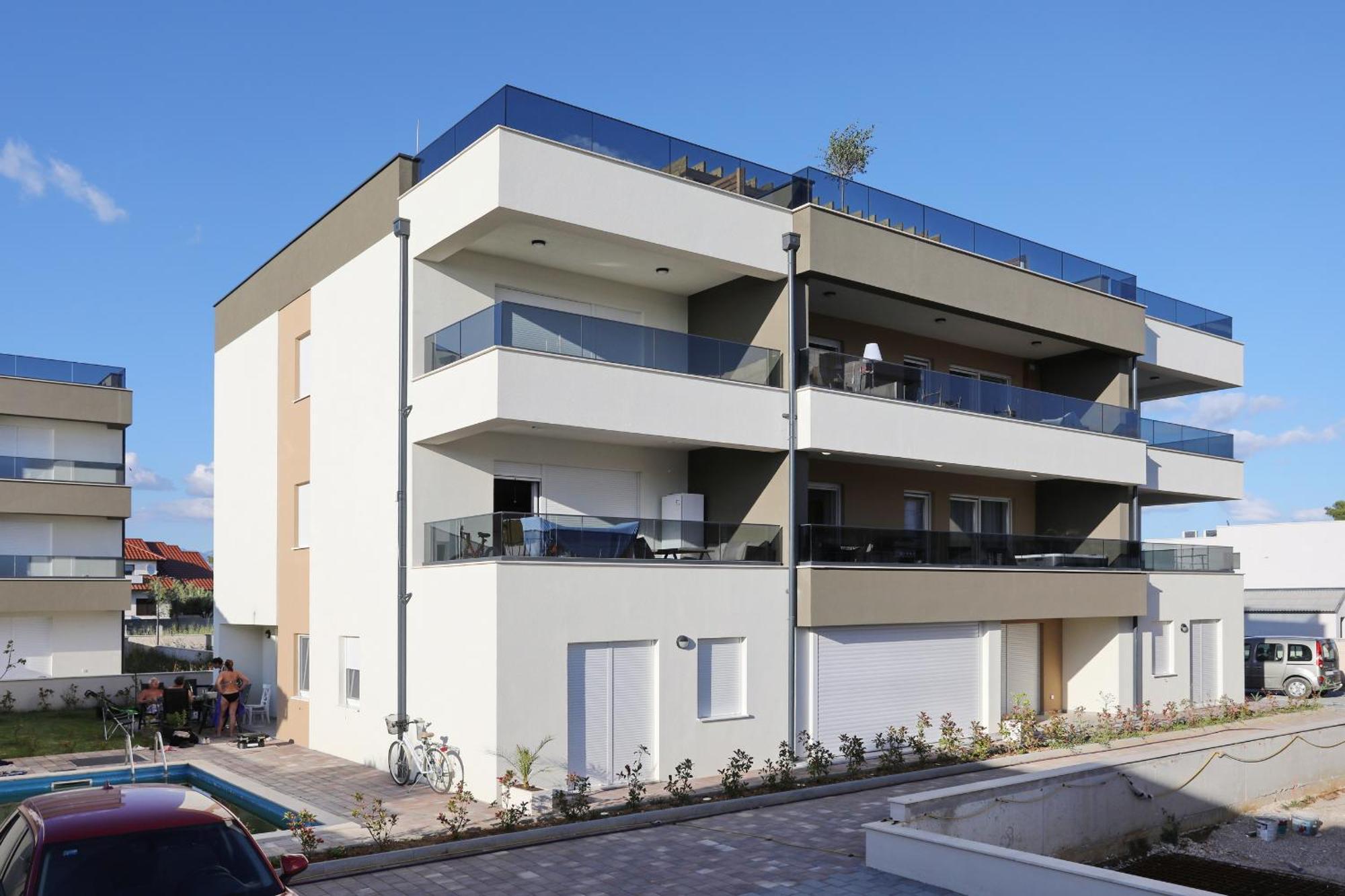 Apartment Relex With Pool & Jacuzzi Privlaka  Extérieur photo