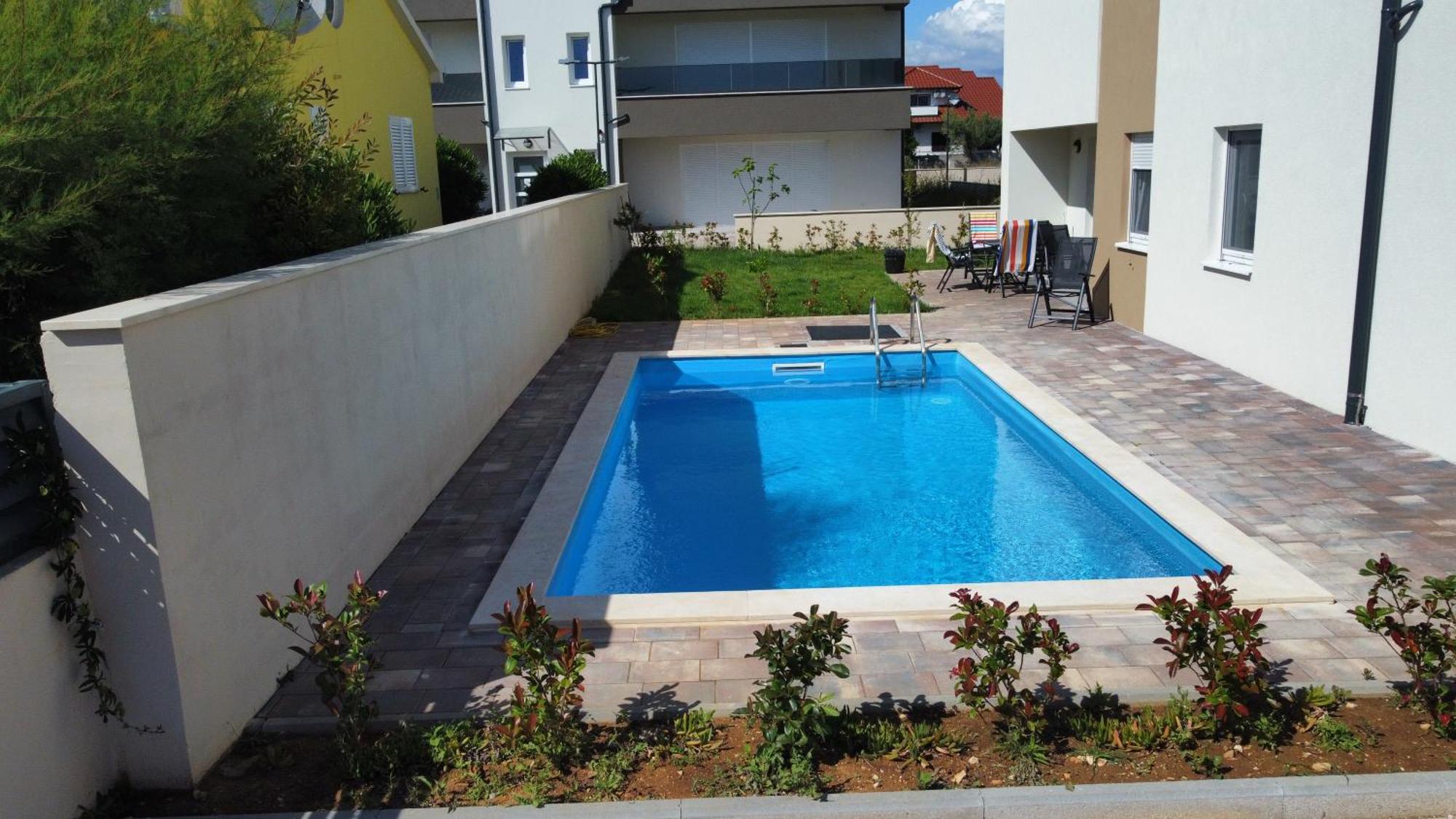 Apartment Relex With Pool & Jacuzzi Privlaka  Extérieur photo